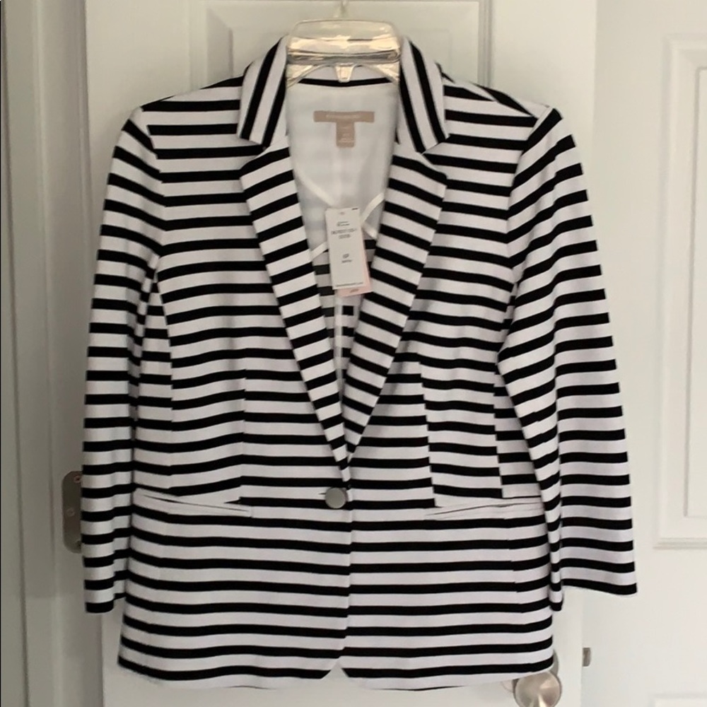 NWT Banana Republic Stripe Blazer.  8P